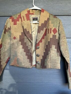 Western motif jacket